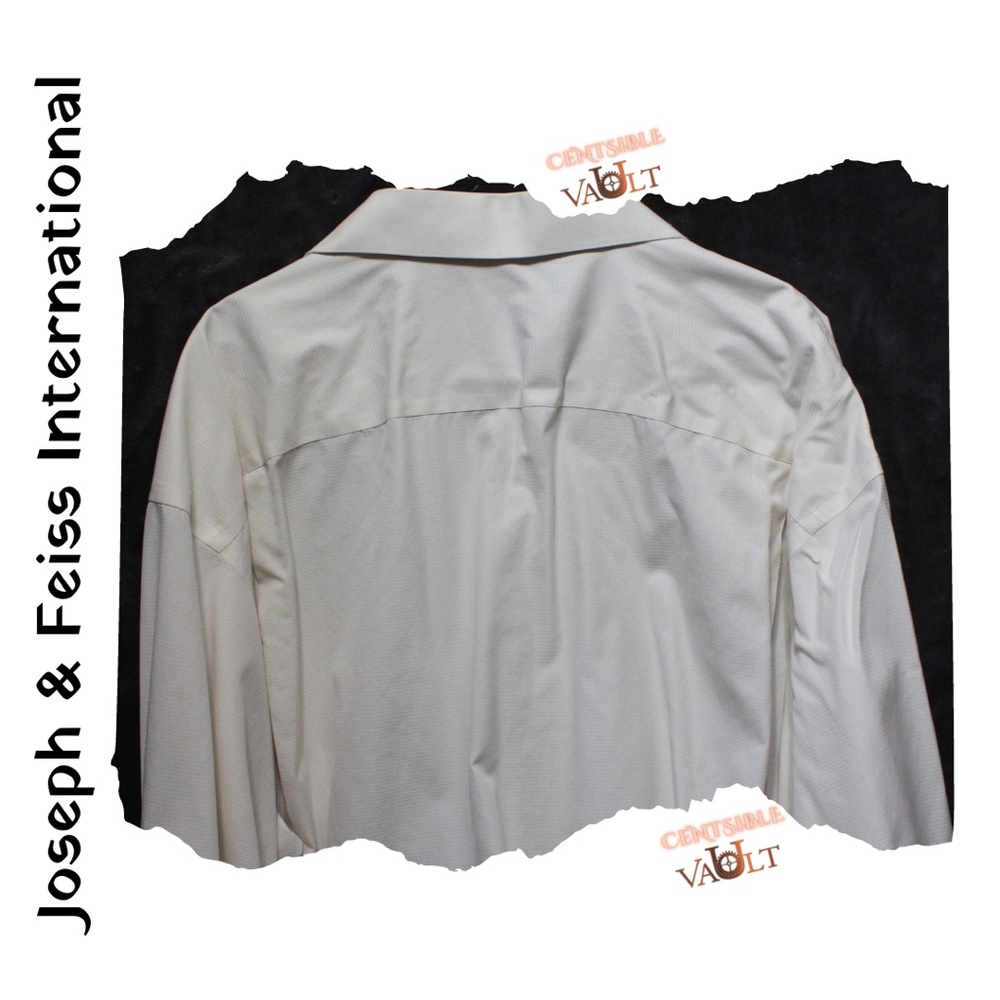 Men’s Joseph & Feiss International Dress Shirt Size 18 (36/37) - Picture 3 of 6